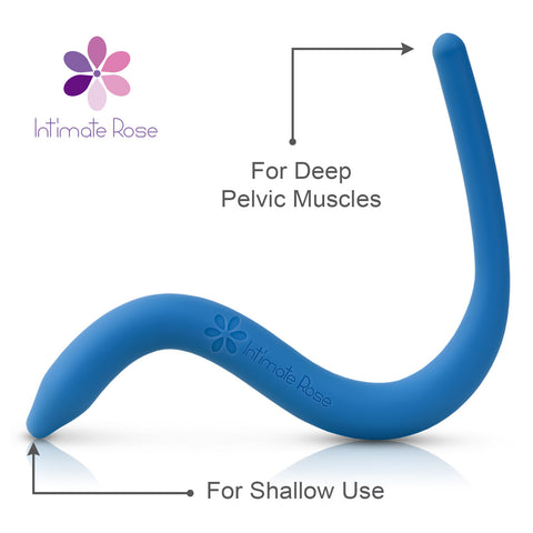 Intimate Rose Vibrating Pelvic Wand (Blue)