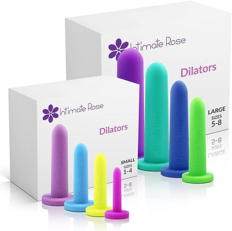 Intimate Rose Full Silicone Vaginal Dilator Set 8 Sizes